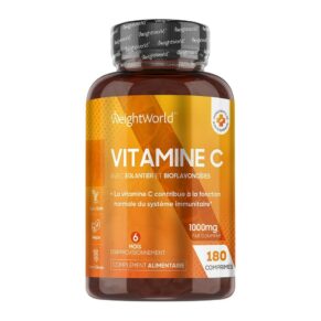 Vitamine C avec Cynorrhodon et Bioflavonoïdes