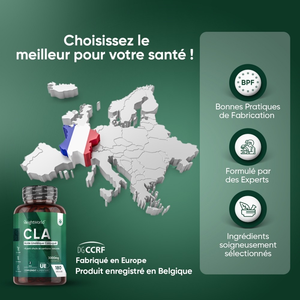 CLA (Acide linoléique conjugué)