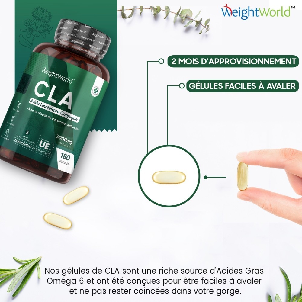 CLA (Acide linoléique conjugué)