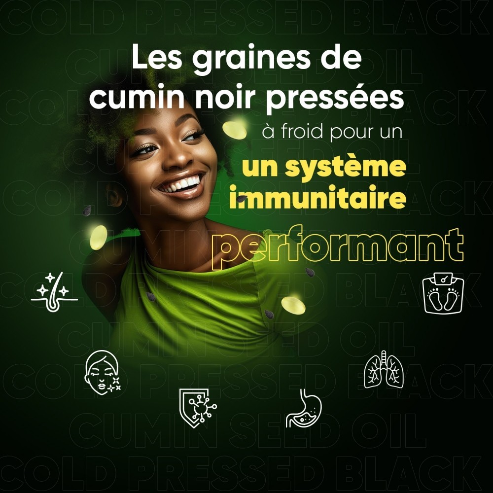 Huile de nigelle pressée à froid