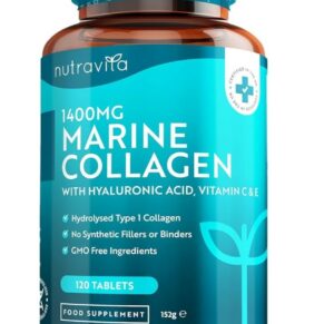 Collagène Marin et Acide Hyaluronique avec Vitamine C & E